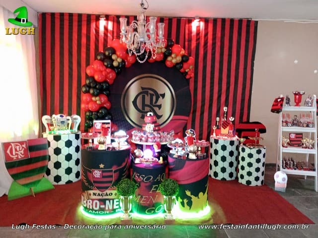 Decoração Flamengo Simples e Barata