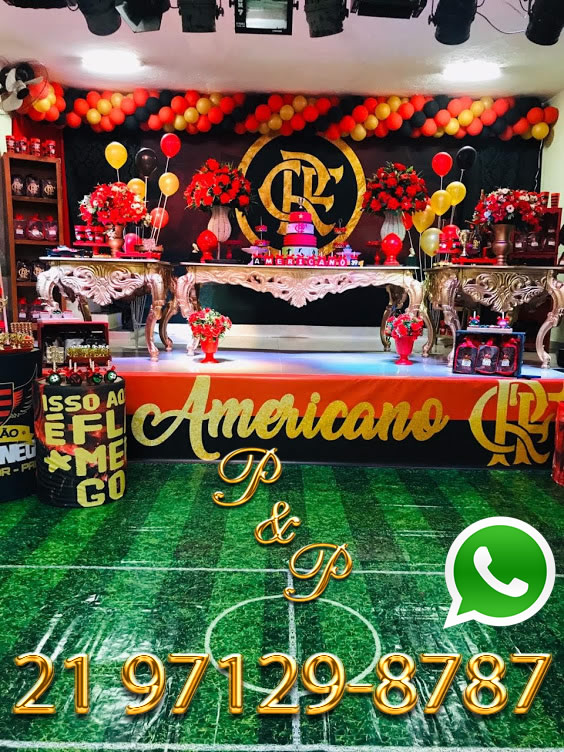 Decoração Flamengo Moderna