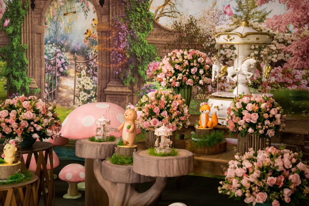 ideias criativas decoração jardim encantado festa infantil