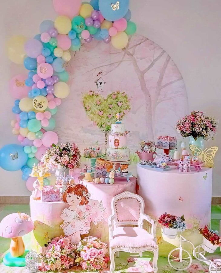 custo médio decoração festa jardim encantado