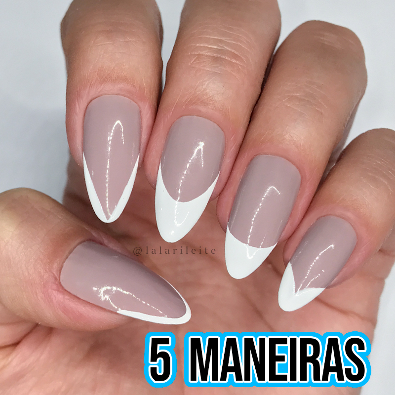 unhas redondas francesinha