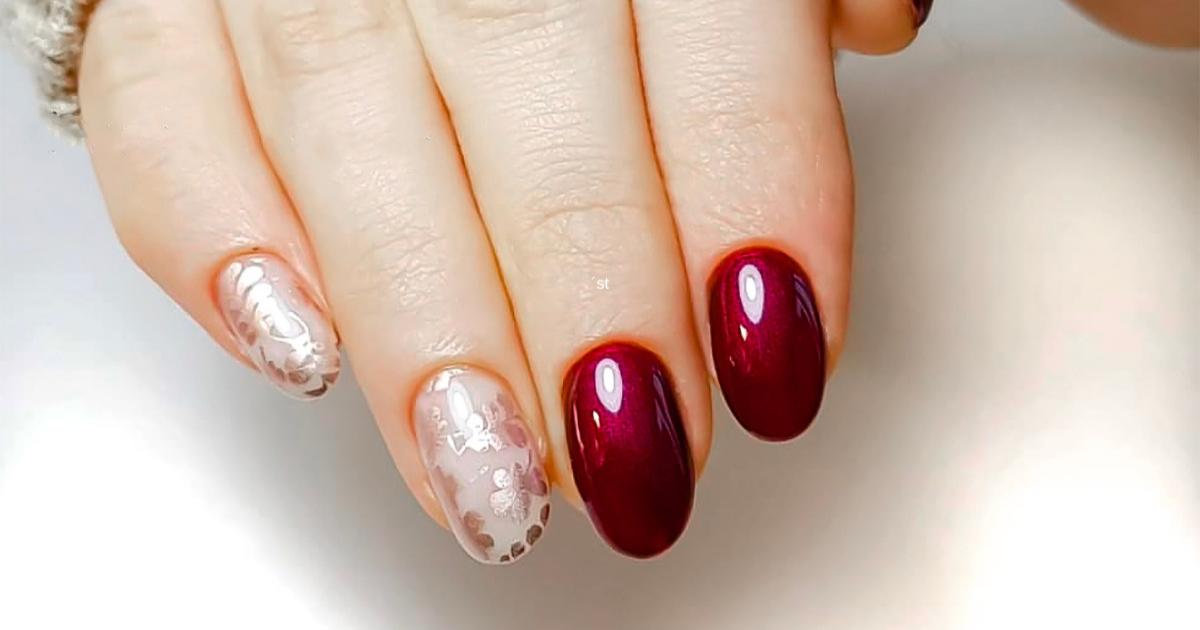 unhas redondas delicadas