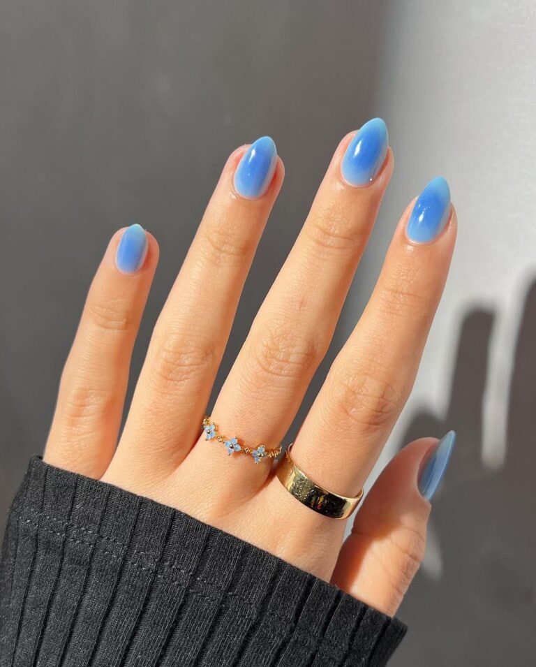decoração unhas amendoadas