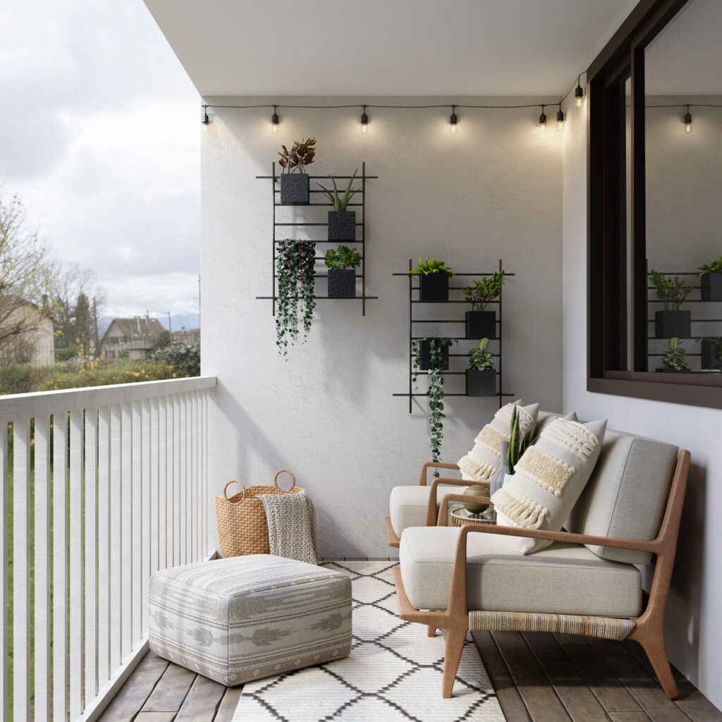 horta na varanda de apartamento