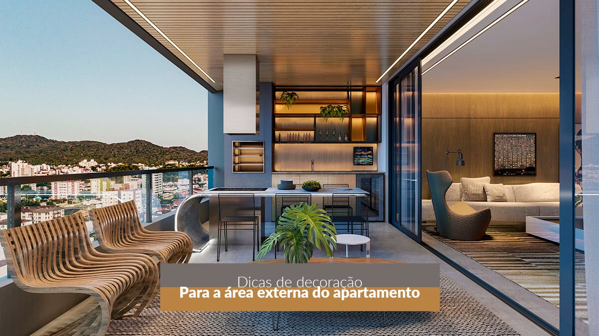 decoração varanda moderna
