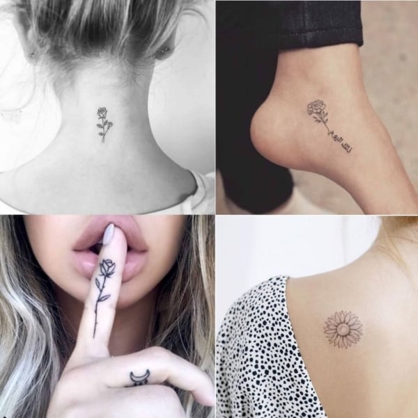 tatuagem delicada pulso