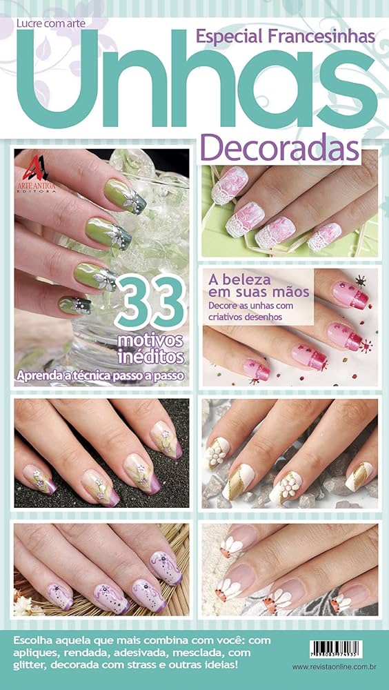 nail art passo a passo