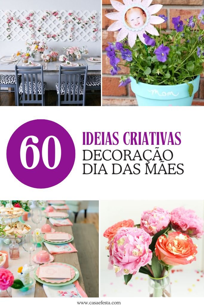 decoração dia das mães barata
