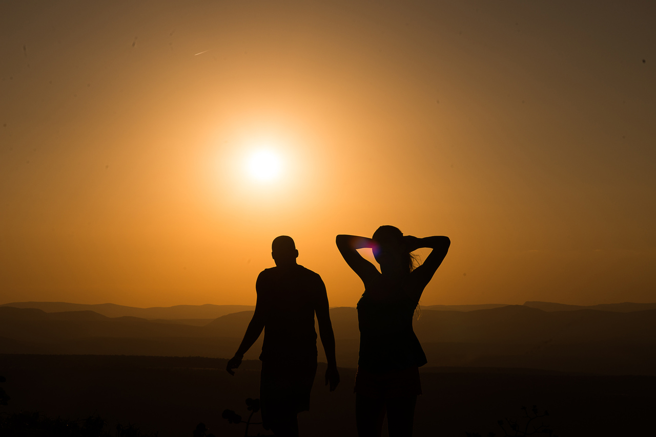 técnicas de composição para fotos do nascer do sol