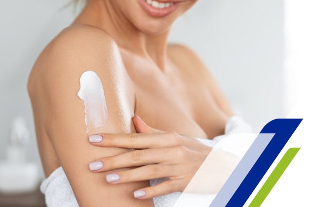 recuperação da pele do ressecamento aéreo