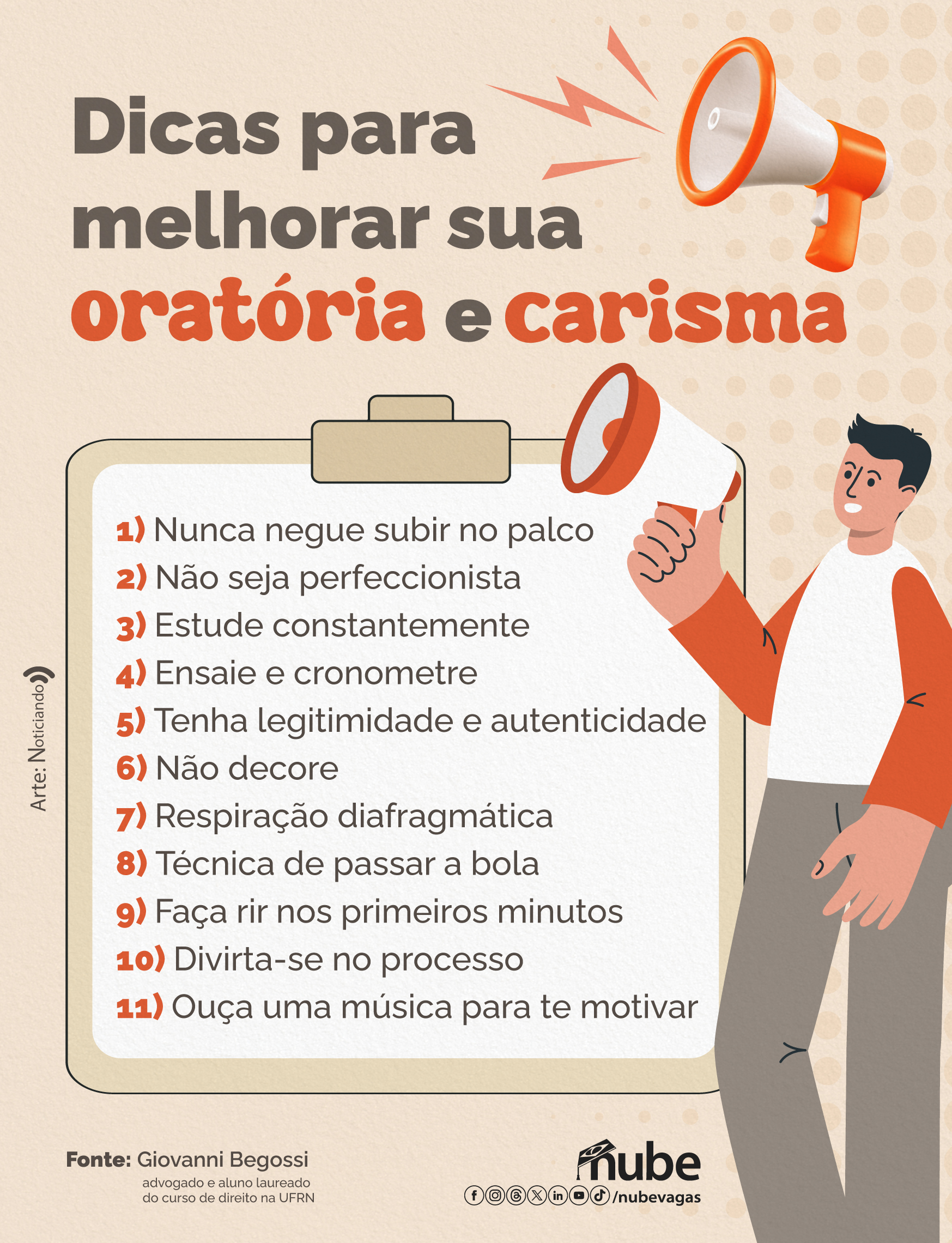 técnicas para falar bem em público