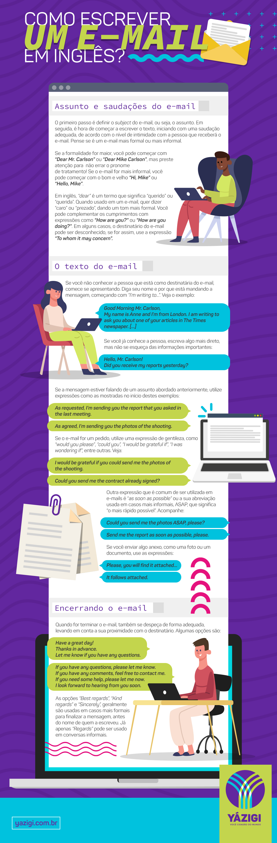 ferramentas para melhorar escrita de emails