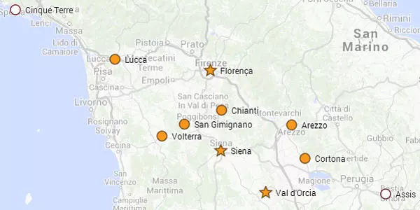 roteiro de viagem para mulheres na Toscana