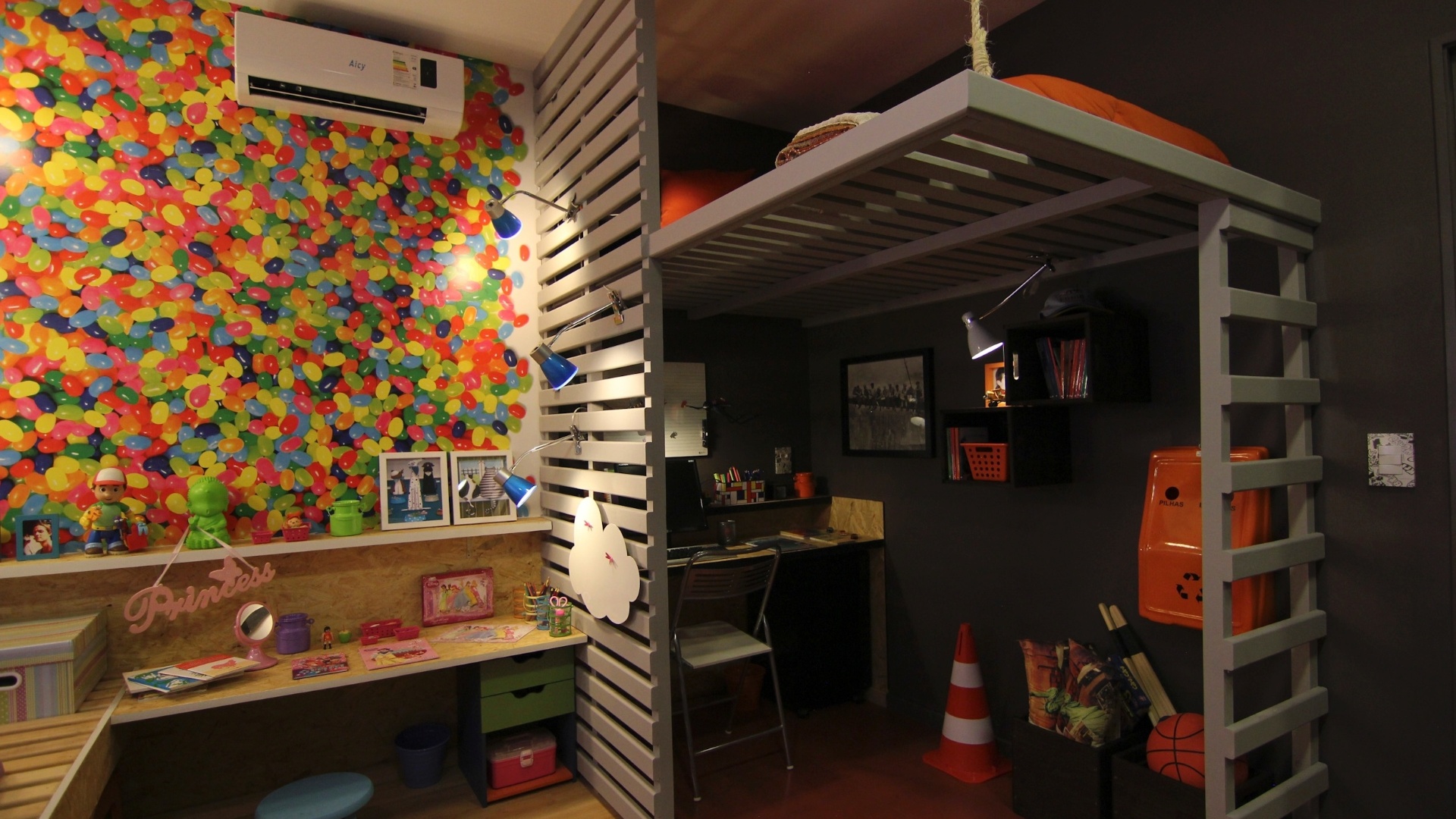 decoração apartamento pequeno com crianças