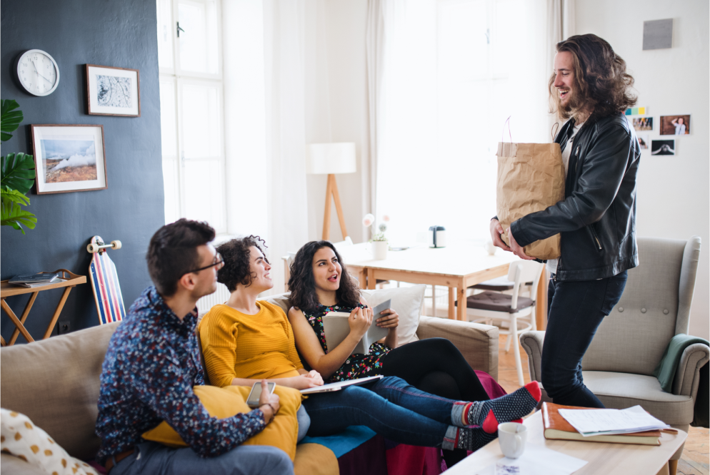 visto e planejamento financeiro para coliving feminino