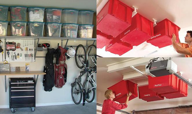Soluções criativas para organizar ferramentas na garagem