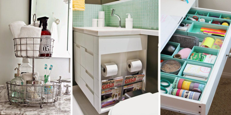 melhores organizadores para banheiro