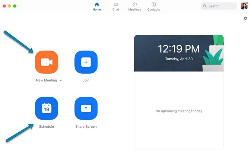 como usar o Zoom para eventos online