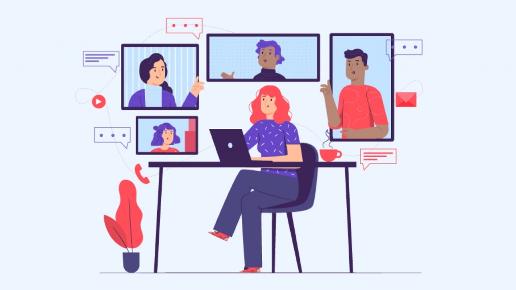 como usar o Zoom para eventos online