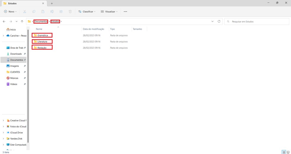 melhor forma de organizar arquivos digitais