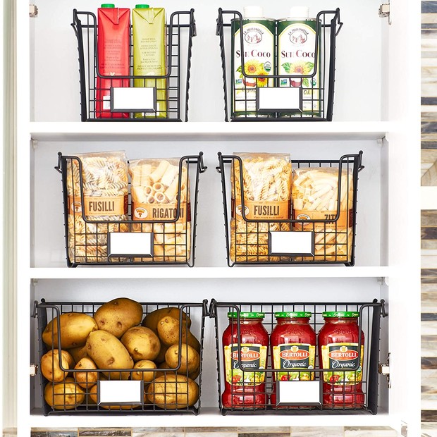 como organizar despensa pequena