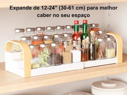 Dicas para organizar prateleiras de mantimentos e temperos