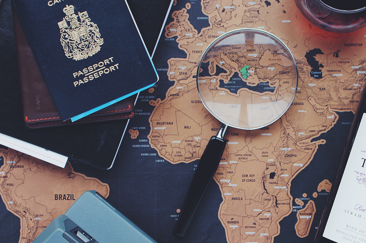 documentação para intercâmbio de curta duração