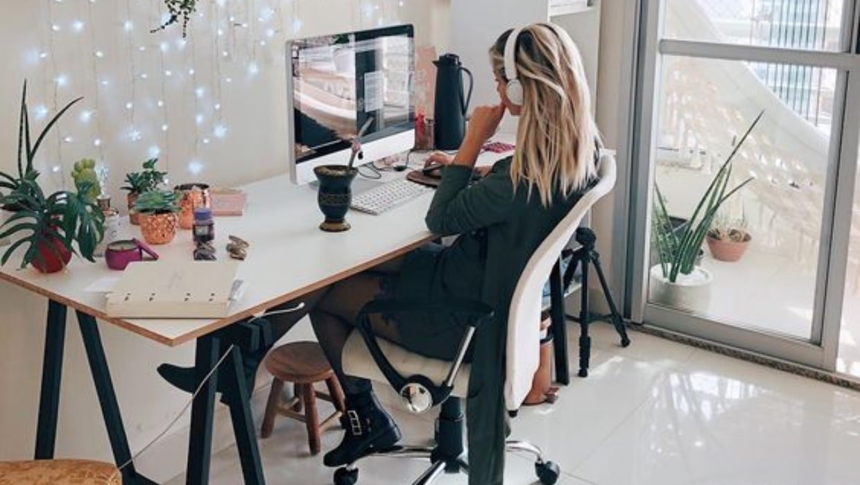 estilo profissional para trabalhar em casa