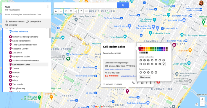 Dicas para usar o Canva para criar mapas de viagem bonitos