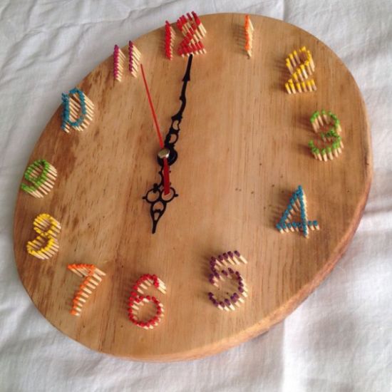 como fazer relógio de madeira passo a passo