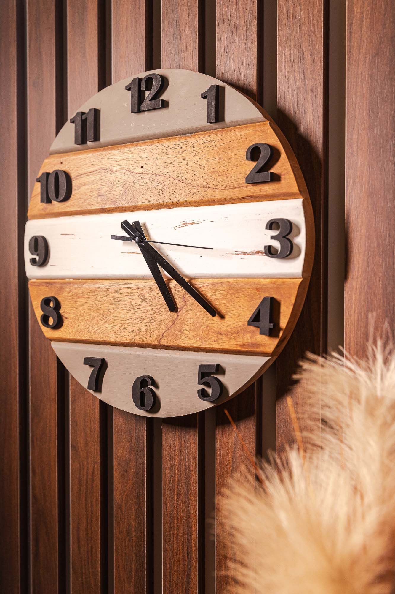 DIY: Como fazer relógio de parede de madeira