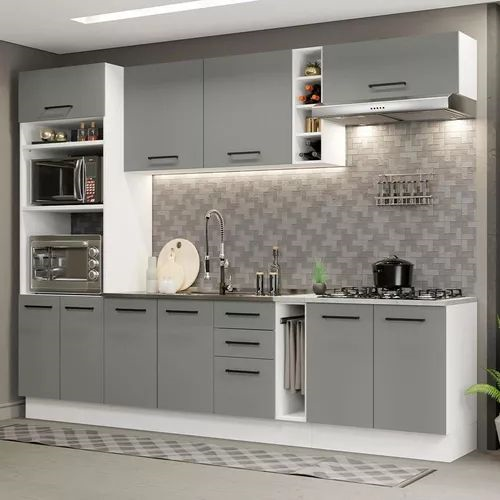 Como Otimizar o Espaço da Cozinha com Armários Aéreos e Balcões