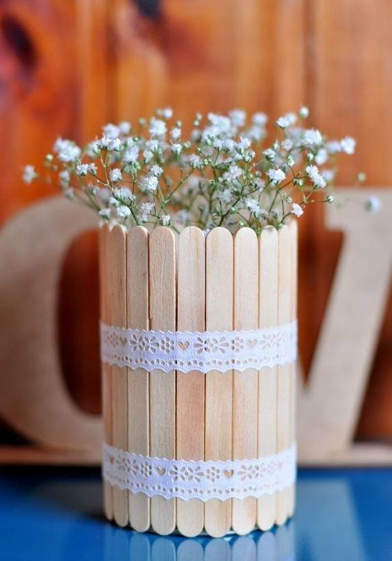 Inspirações no Pinterest: Os Melhores Projetos com Palitos de Picolé