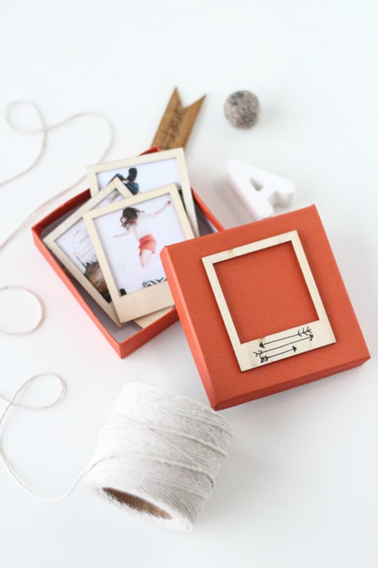 ideias de decoração com fotos polaroid diy