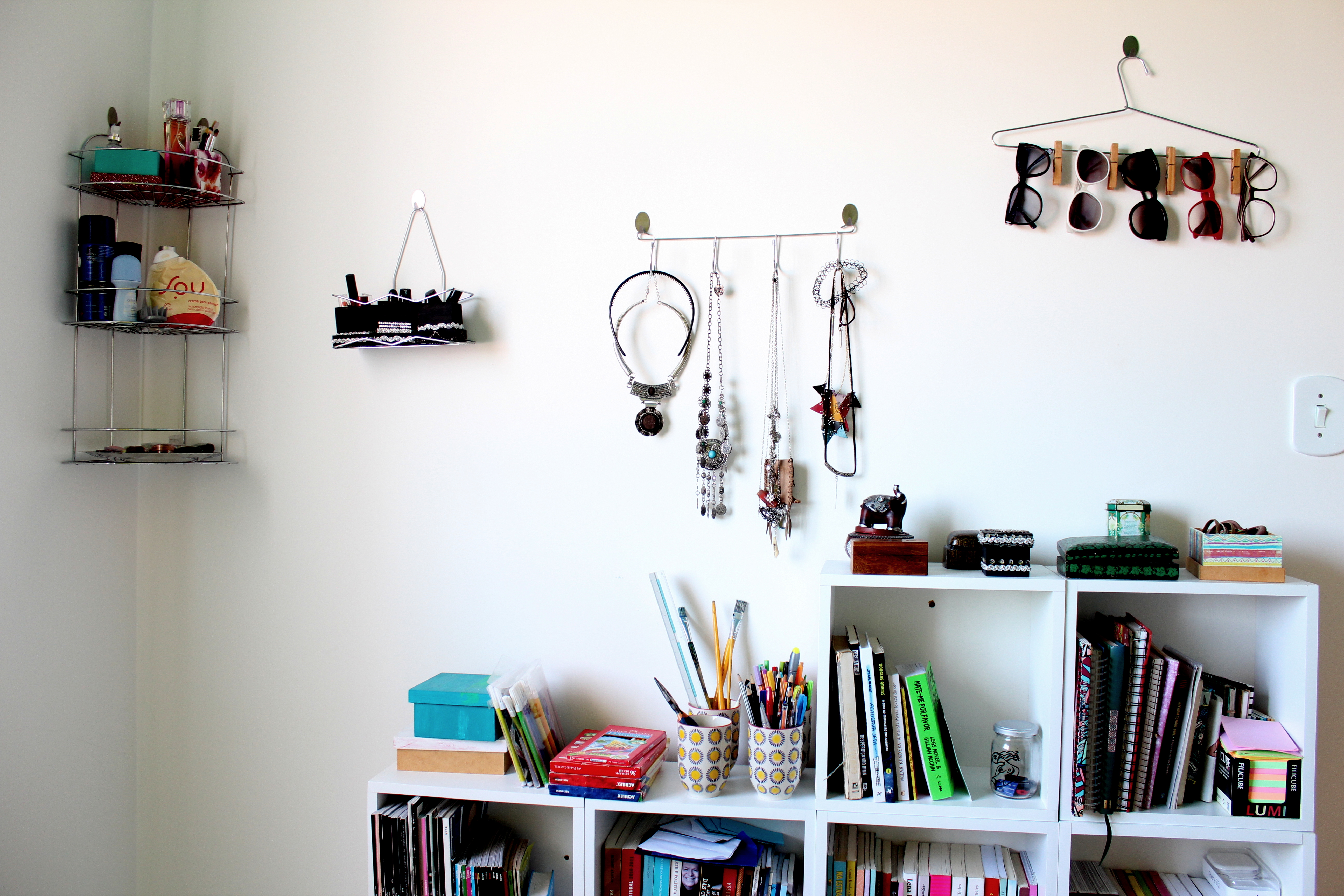 diy organização quarto