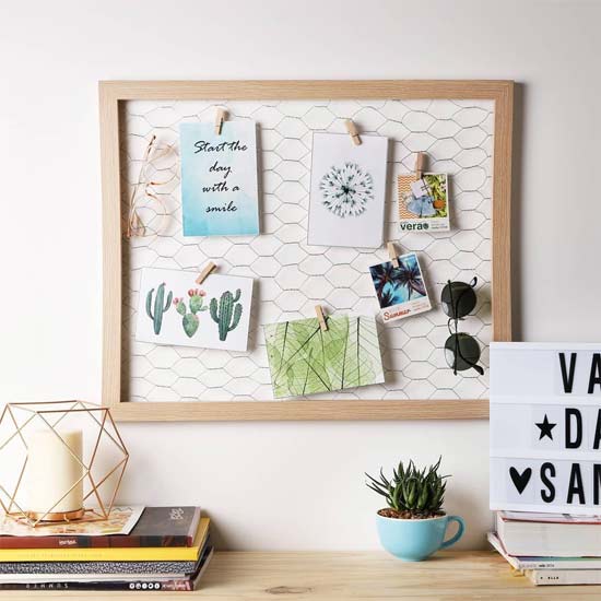 diy quadro de recados