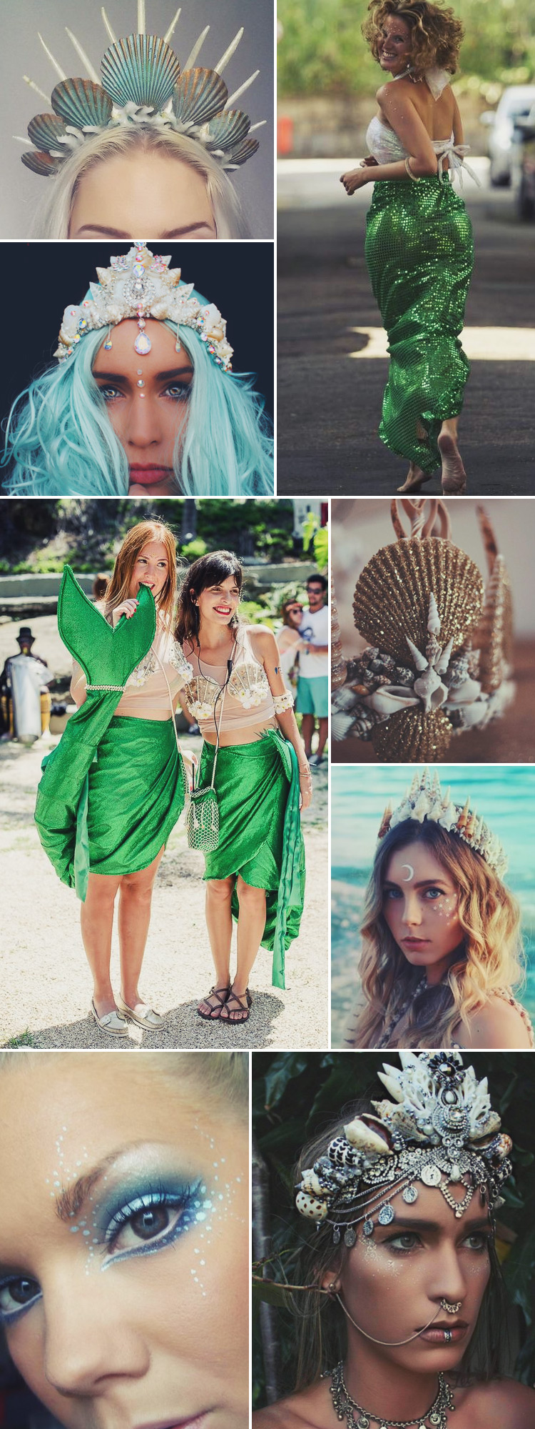 Maquiagem de Sereia para Iniciantes: Efeito Escamas e Siren Eyes