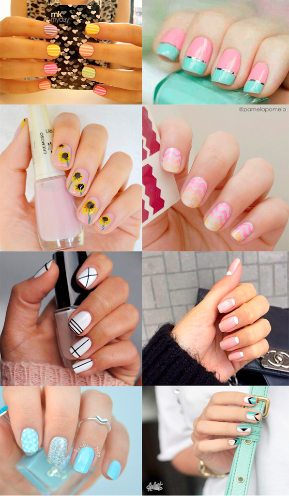 diy unhas decoradas