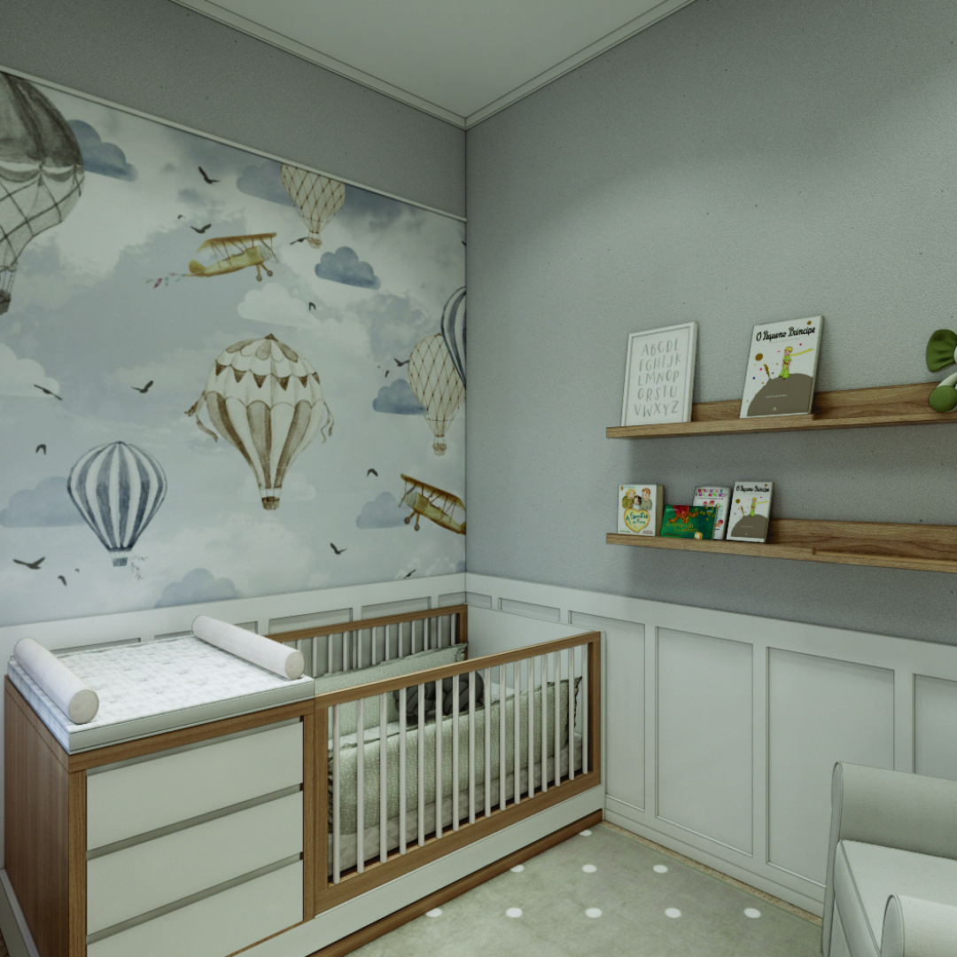 Decoração de Quarto de Bebê Pequeno: Dicas para Otimizar o Espaço