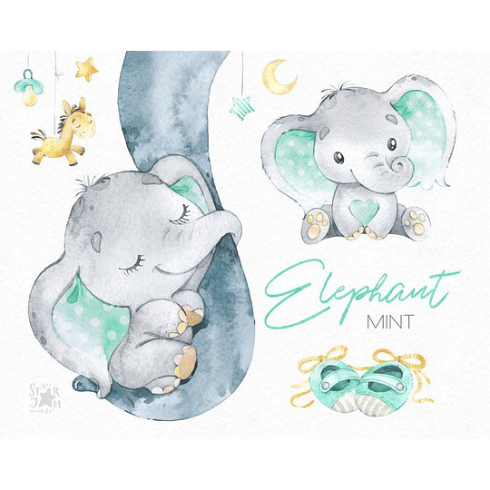 Os melhores sites para baixar vetores de elefante bebê grátis