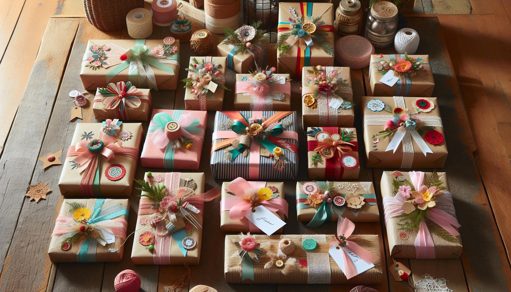 5 Ideias Criativas de Embalagens de Presente para Encantar
Como Escolher o Papel de Presente Ideal para Cada Ocasião
Onde Comprar Embalagens de Presente: Guia Completo
Materiais Essenciais para um Preenchimento de Caixa de Presente Perfeito
Tendências em Embalagens de Presente Sustentáveis