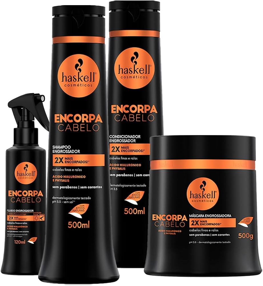 produtos para cabelo ralo