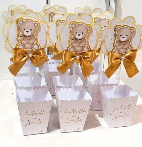 enfeite de mesa cha de bebe