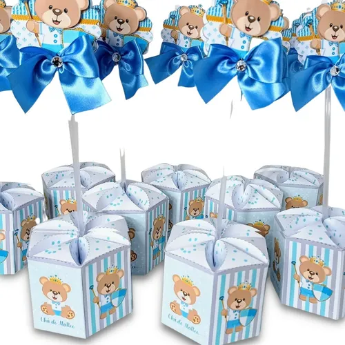 enfeite de mesa cha de bebe