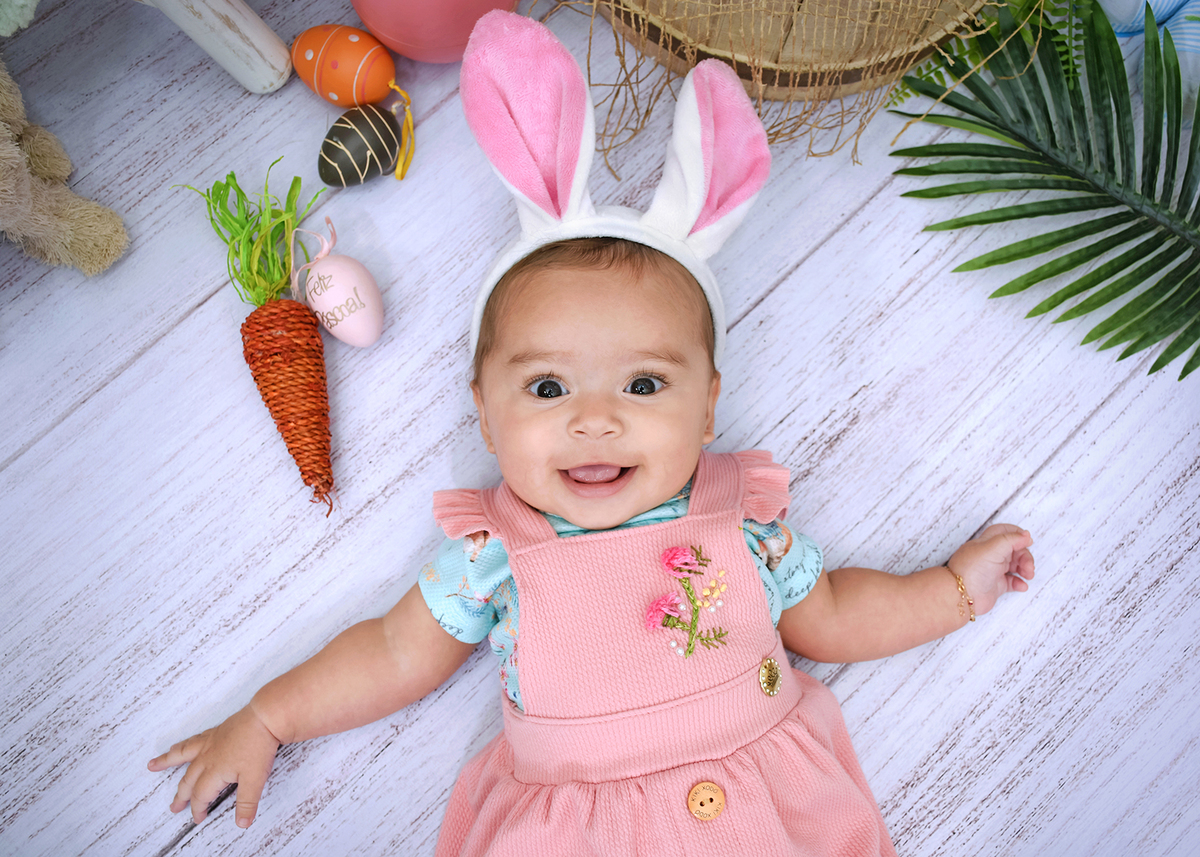 ensaio de pascoa bebe