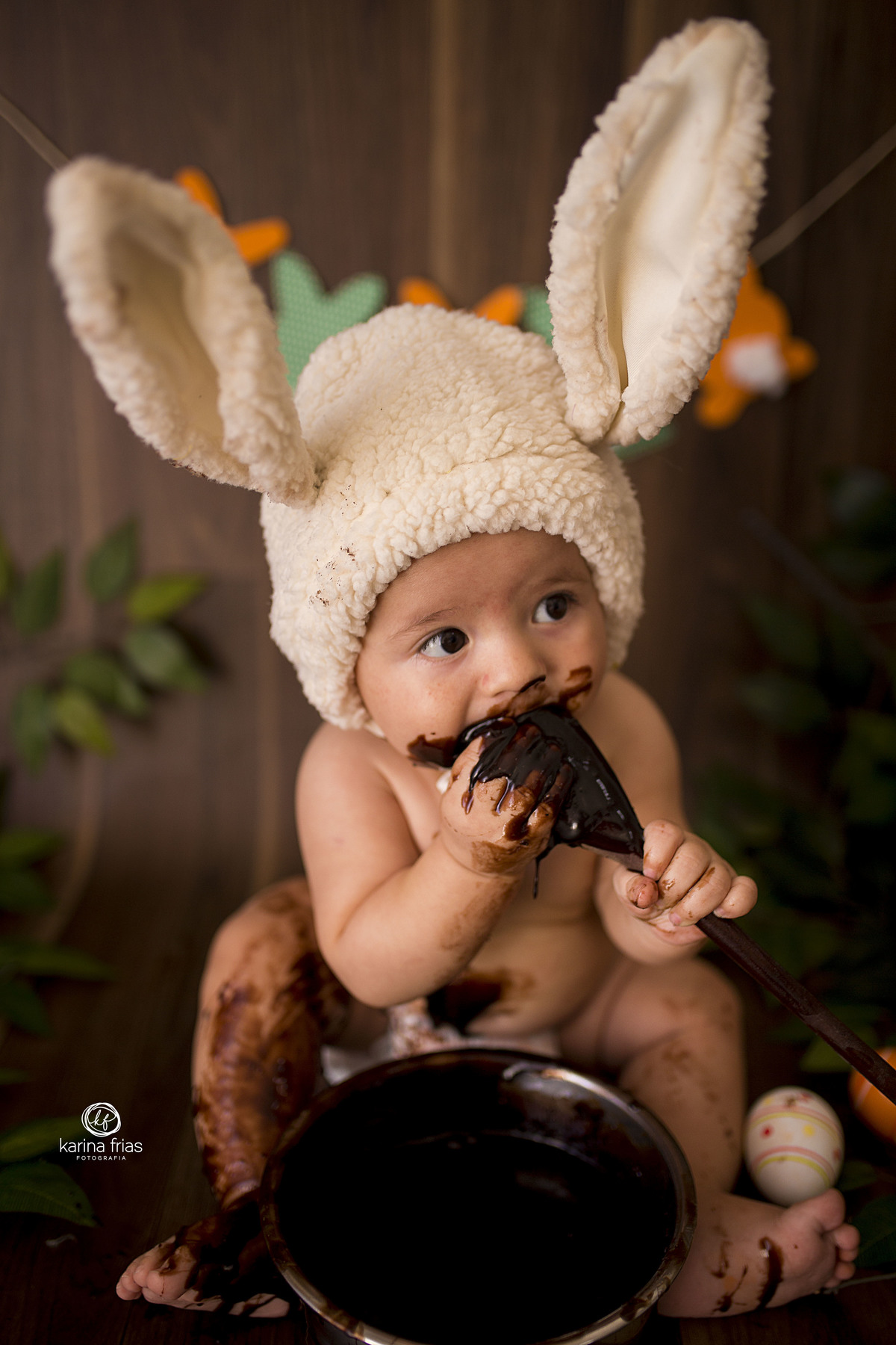 ensaio de pascoa bebe