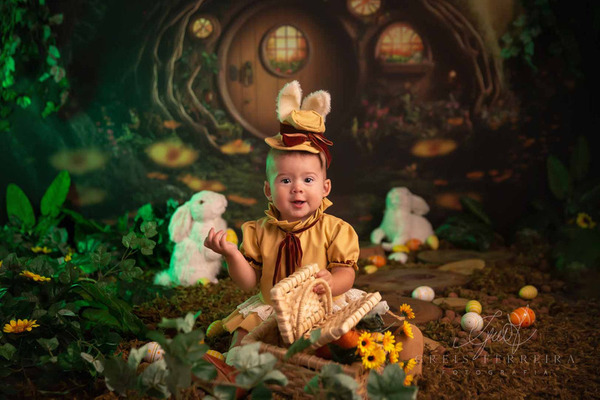 ensaio de pascoa bebe