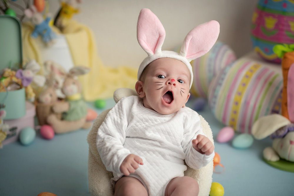 ensaio de pascoa bebe