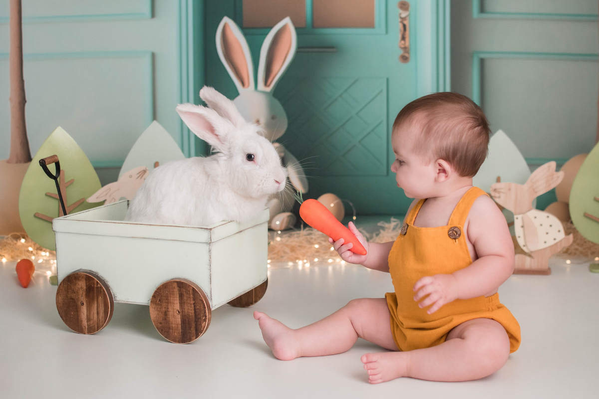 ensaio de pascoa bebe