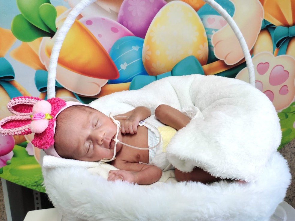 ensaio de pascoa bebe